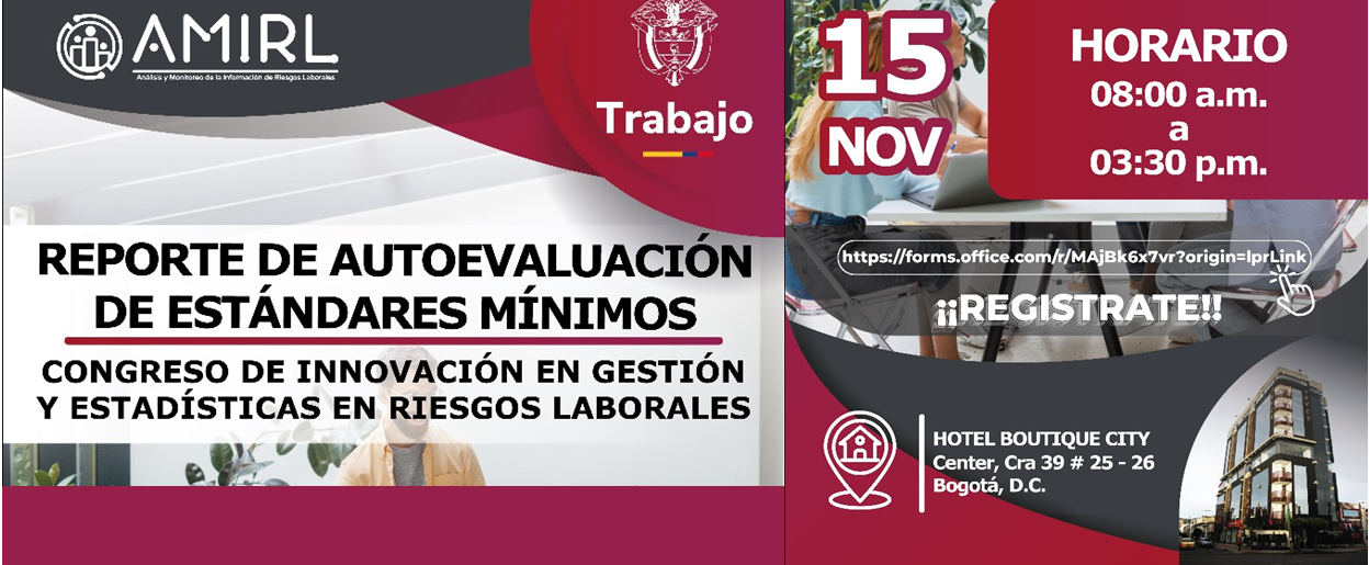 Congreso de innovación en gestión y estadísticas en riesgos laborales